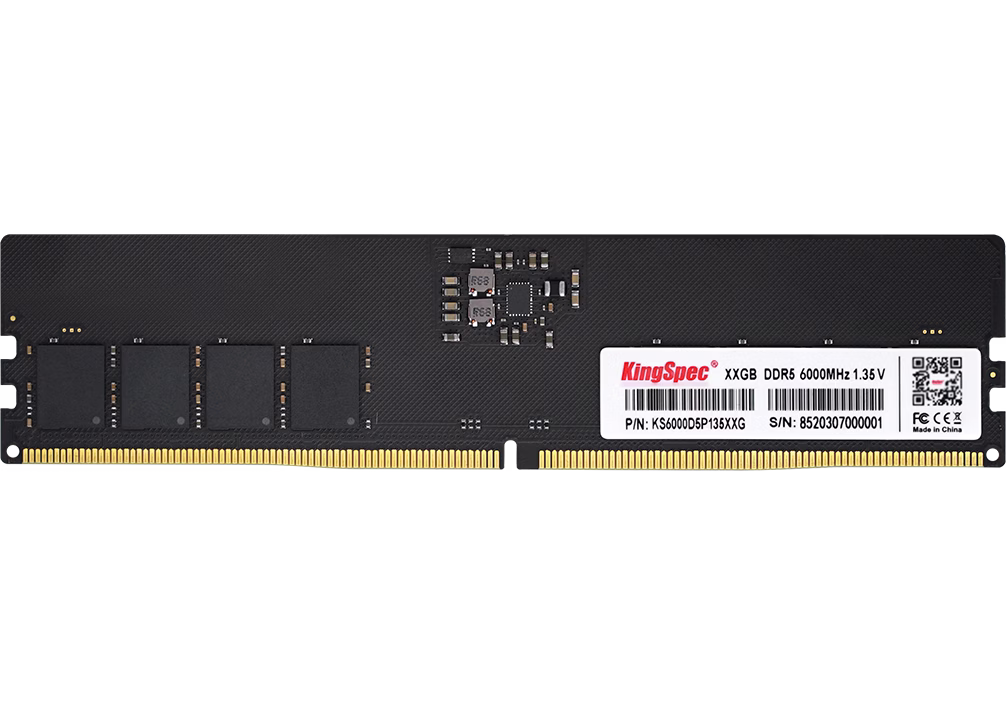 金胜维 DDR5 UDIMM 台式电脑内存